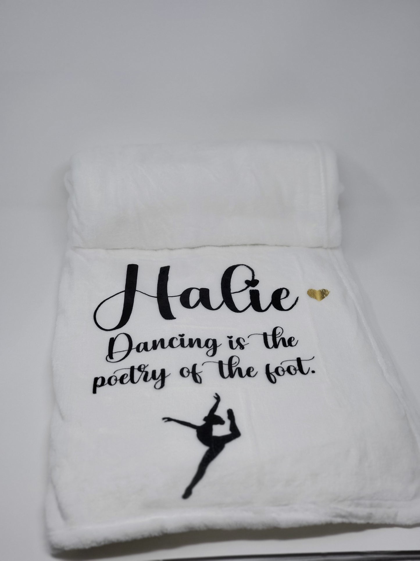 Dancer Throw Blanket