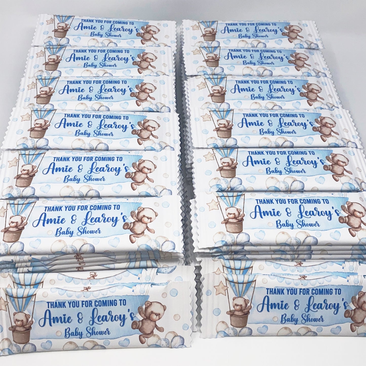 Baby Shower Chocolate Bar