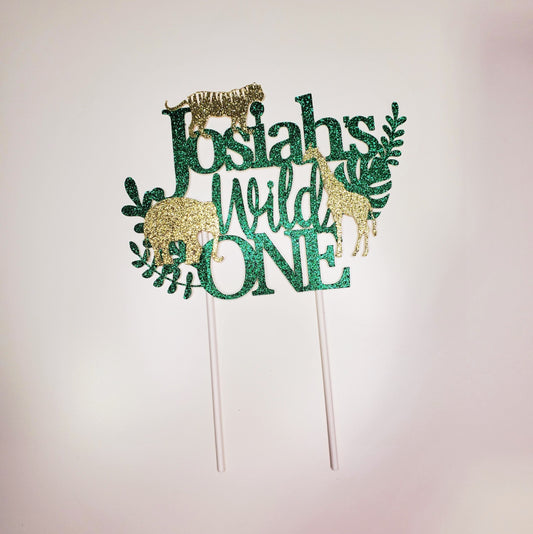 Wild One Cake Topper