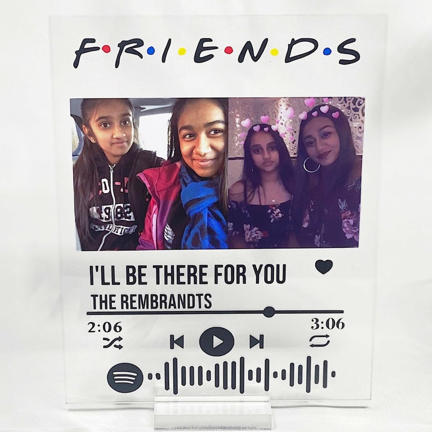 F.R.I.E.N.D.S Spotify Plaque