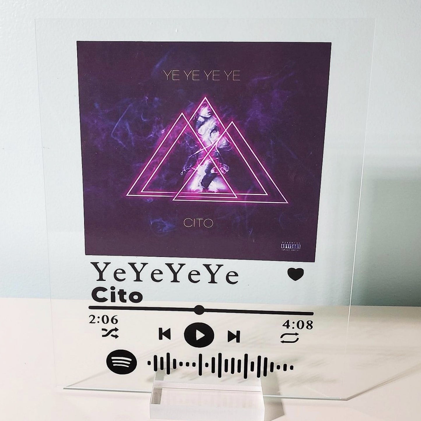 Spotify Acrylic Plaque