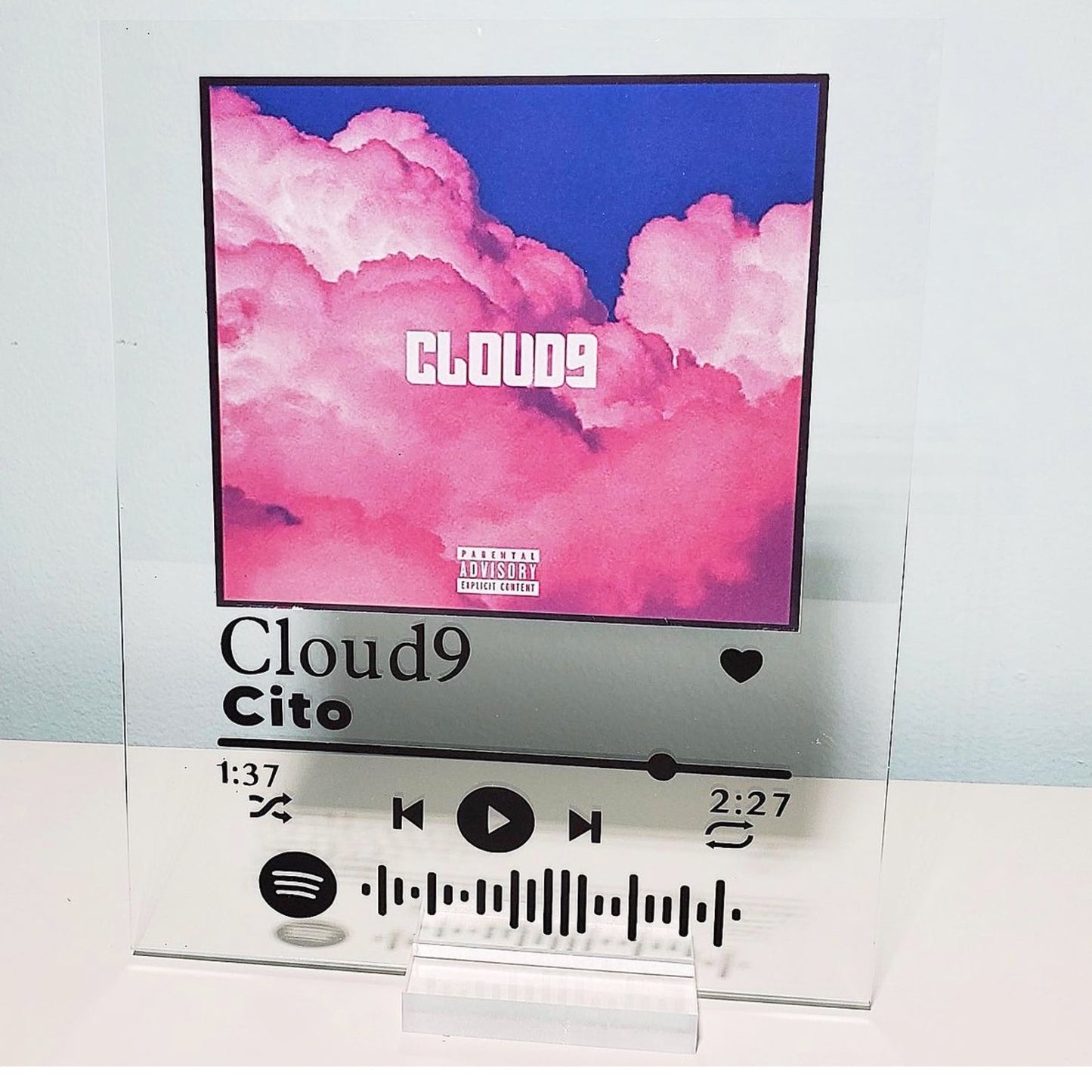 Spotify Acrylic Plaque