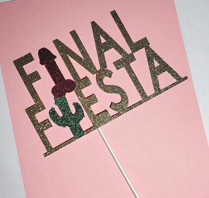 Final Fiesta Cake Topper