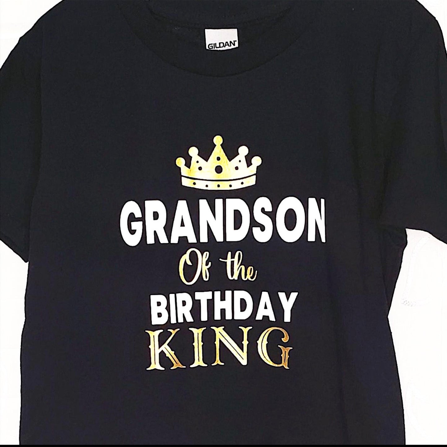 Grandson of King Birthday Shirt