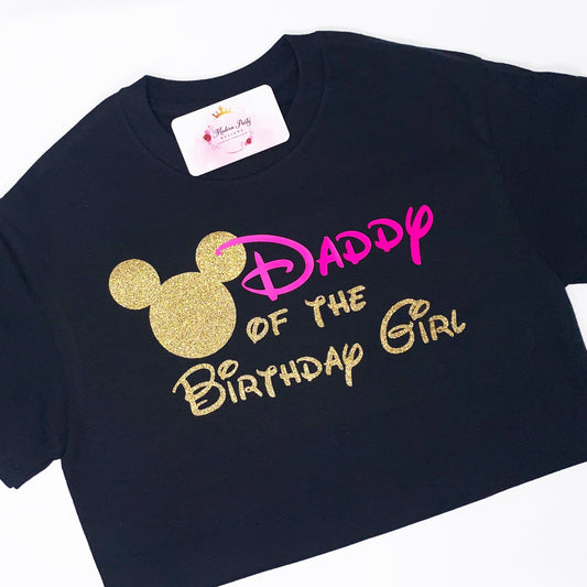Daddy of the Birthday Girl T-shirt