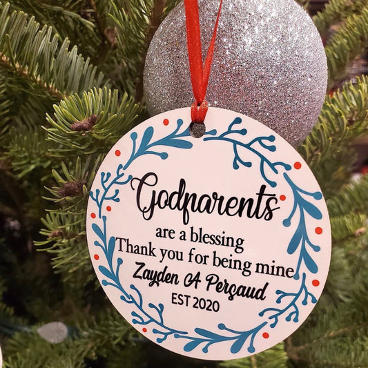Godparents Ornament
