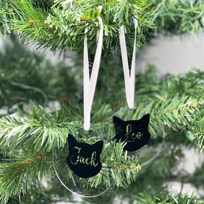 Cat Acrylic Ornaments
